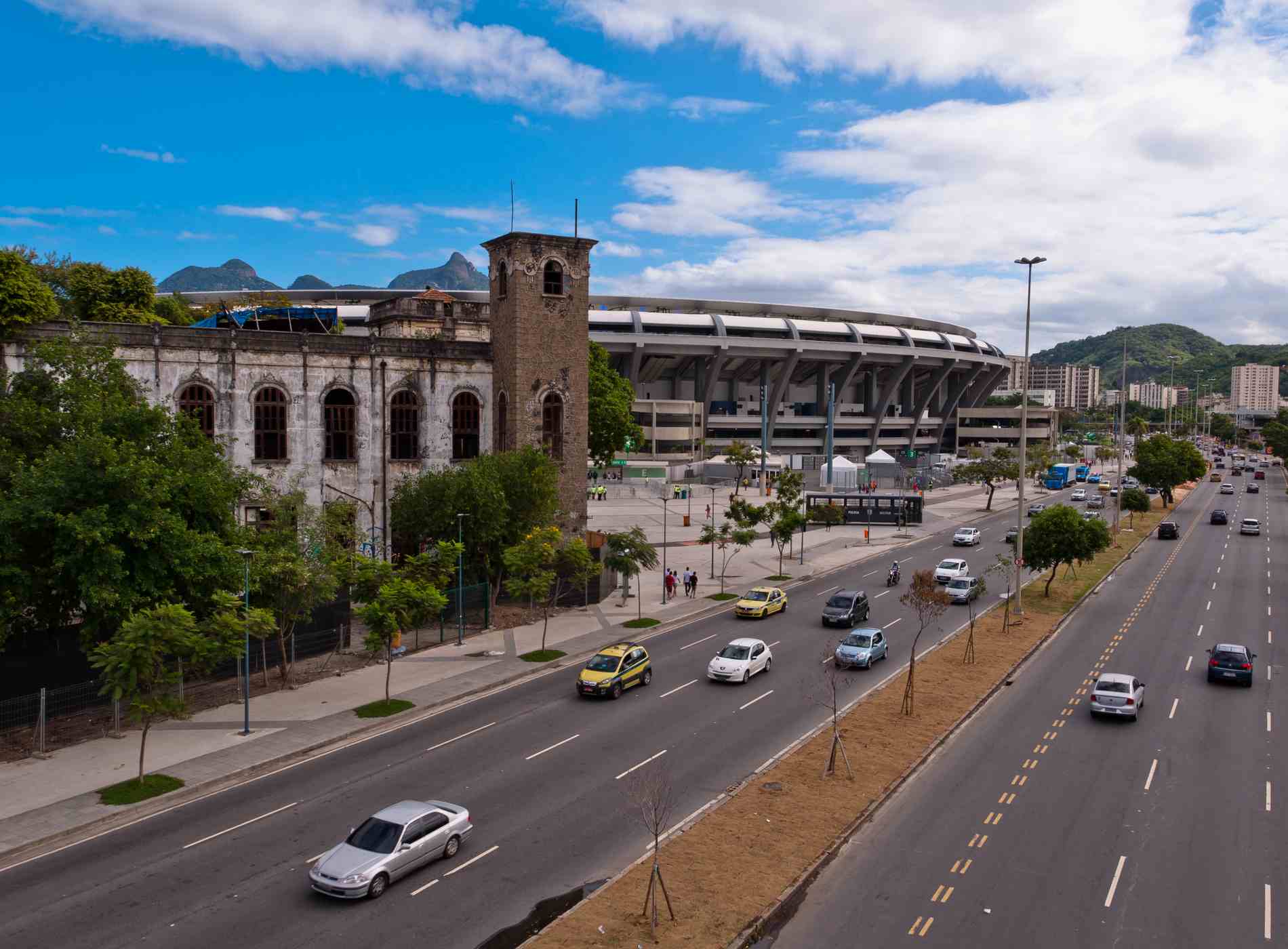 Maracana stadium in Rio de Janeiro, Brazil.