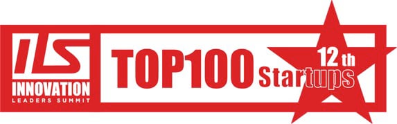 「ILSTOP100 STARTUPS」ロゴマーク